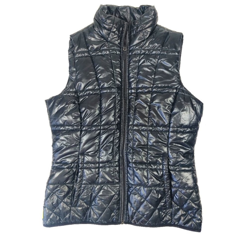 Beautiful Lolë Lole Womens M (8-10) Puffer Vest Full Zip